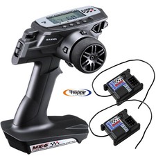 Sanwa 101A32571B MX-6 Dry 3Kanal 2,4GHz Fh-E Avec 2 Pièce RX-391W Récepteur