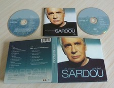 RARE COFFRET CD + DVD DU PLAISIR MICHEL SARDOU 14 TITRES + 5 SUR DVD 2004
