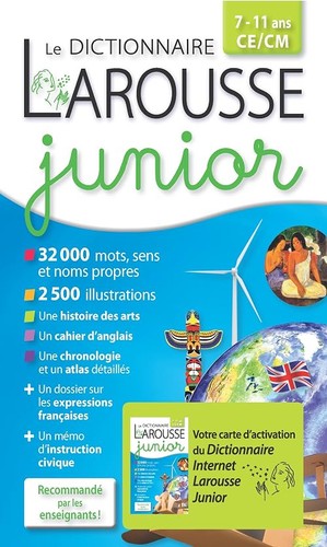 Dictionnaire larousse junior - larousse,