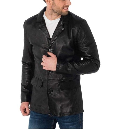 Blazer veste cuir manteau - blazer,
