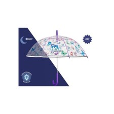 Parapluie transparent enfant pluie de papillons