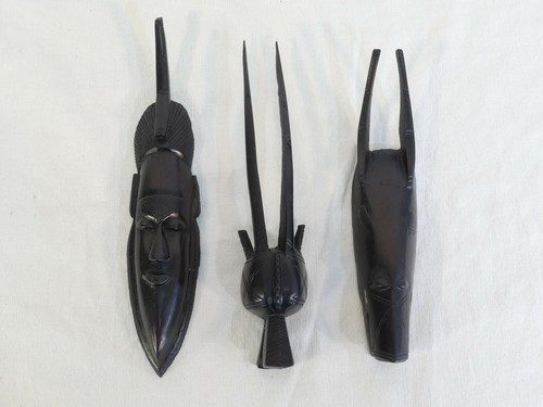 Lot masques statues - lot,