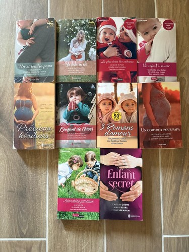 Lot romans harlequin - 10,