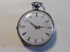 MONTRE GOUSSET ARGENT  36 GR. NE FONCTIONNE PAS  MAIS PAS BLOQUEE