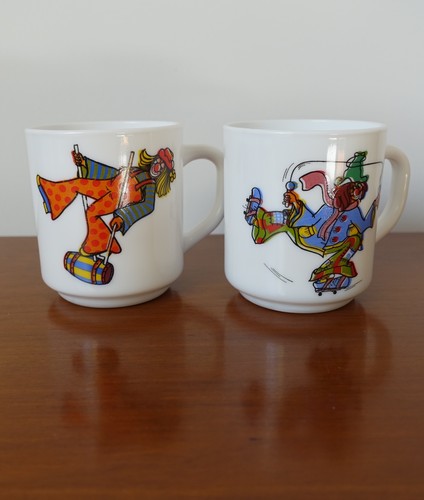 Lot mugs vintage en - de,