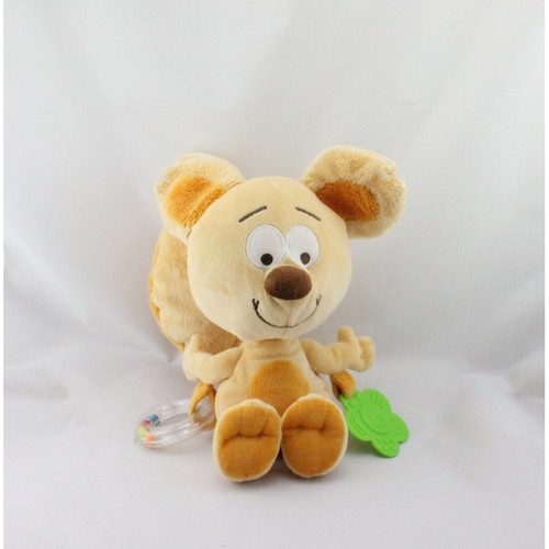 Doudou écureuil avec - , hochet