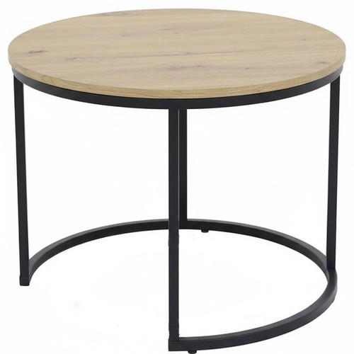 Table basse ronde lindau - ronde, lindau,