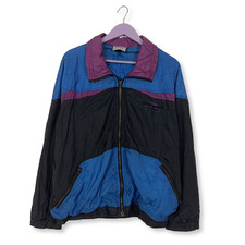 Anorak Vintage Bleu Violet Et