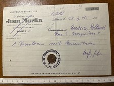 Allemagne Occupation Reçu