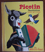 LIVRE Les albums roses PICOTIN MUSICIEN 3ème trimestre 1961 Images de R.SIMON