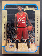 LEBRON JAMES 2003 BOWMAN GOLD ROOKIE - 123