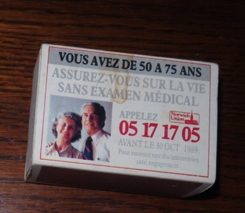 Grosse boite allumettes - boite, d