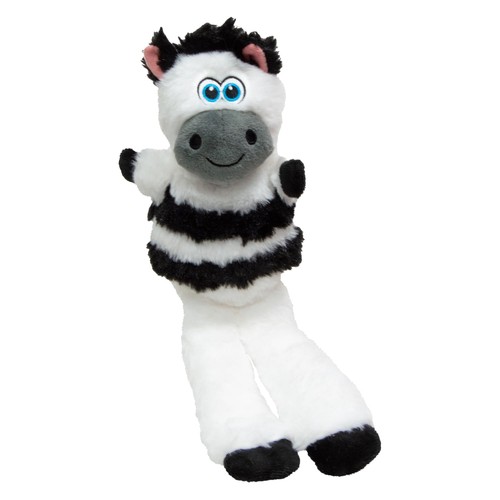 Zèbre blanc peluche douce - zèbre, en