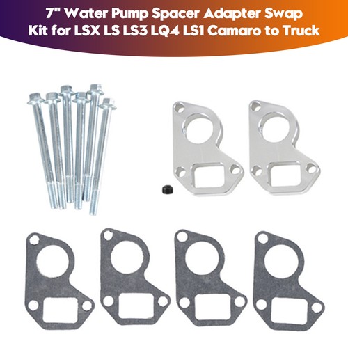 Water pump spacer adapter - water,
