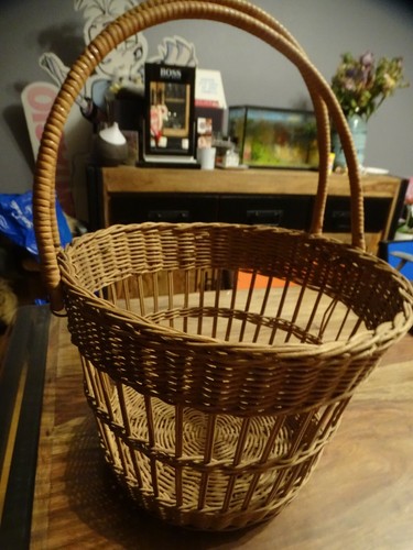 Panier suspension rotin osier - suspension,