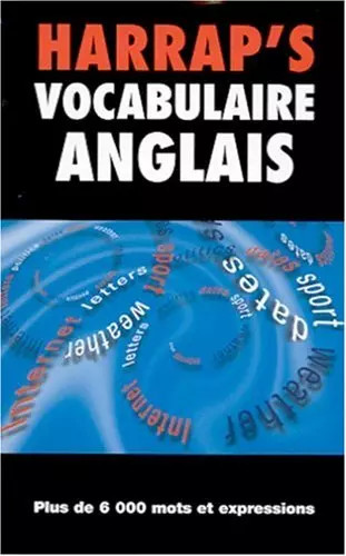 Harrap vocabulaire anglais - harrap's,