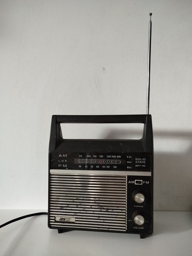 Audiosonic radio portable - radio,