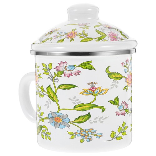 Tea drinking cup enamel - ,