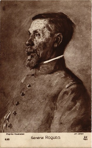 Cpa general roques militaire - cpa,