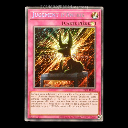 Carte dcr fr105 - carte, yu-gi-oh