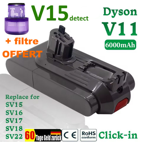 Batterie dyson v11 - batterie, 15