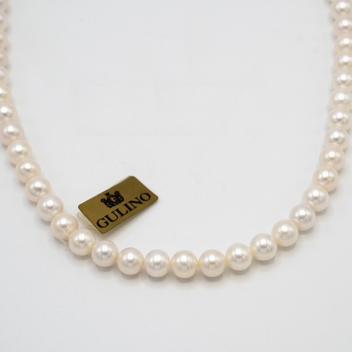 Collier perles et - et, or