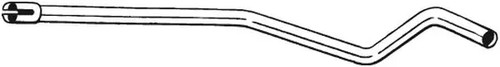 Tuyau échappement 850 099 - d'échappement, 850-099