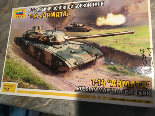 Maquette zvezda char - 1/72,,