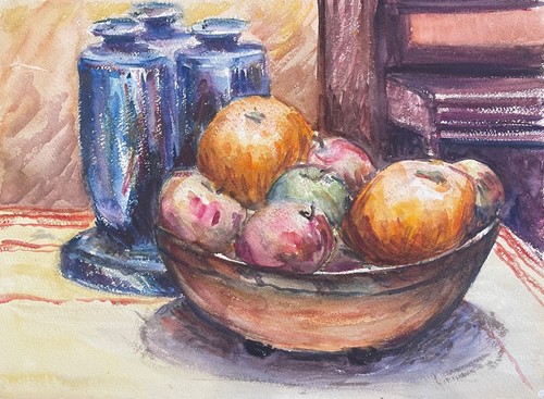 Nature morte aux pommes