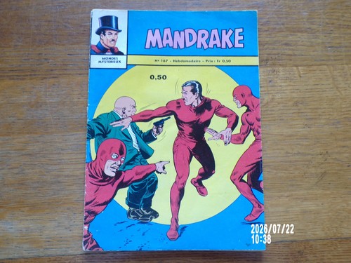 Mandrake magicien 167 - le,