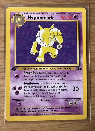 Hypnomade carte pokemon - carte,