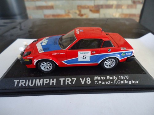 Altaya triumph tr7 - altaya, manx
