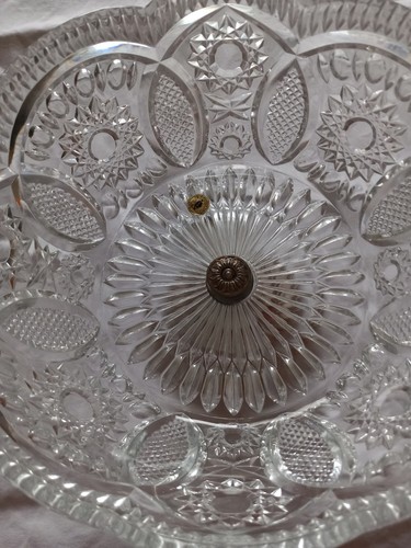 Coupe cristal avec pied - en,