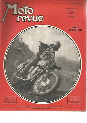 Moto revue 130 essai - moto,
