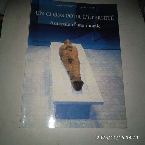 Goyon josset corps pour - goyon., un