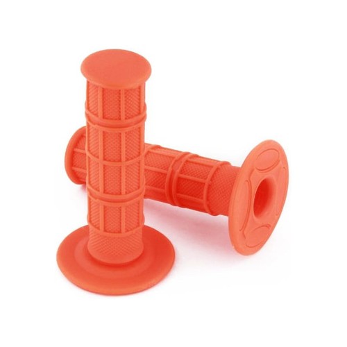 Poignées orange pour motos - orange,