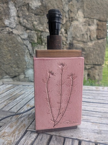 Belle lampe céramique