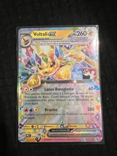 Carte pokémon voltali - carte, ex