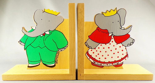 Babar paire serre livres - paire,