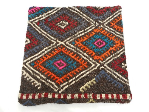 Unique kilim pillow cover - ,