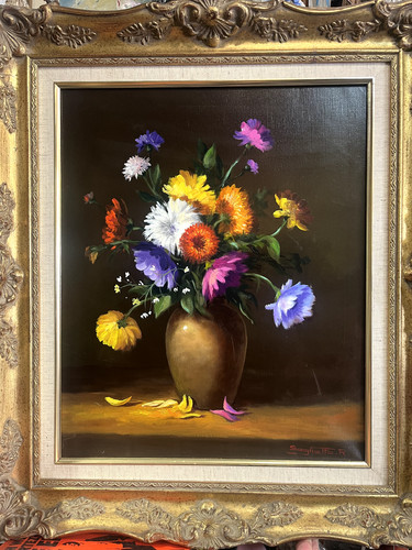 Nature morte florale - , de