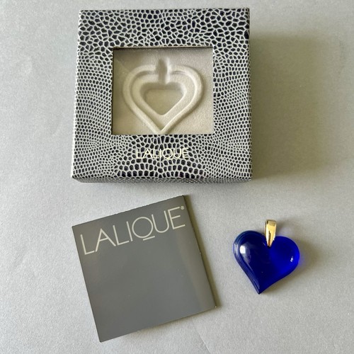 Pendentif cœur lalique - cœur,