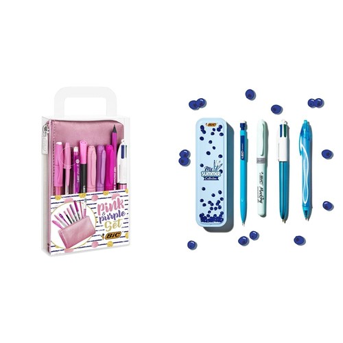 Bic pink purple set 1 - bic, &