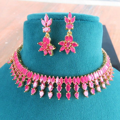 Parure collier boucles - collier,