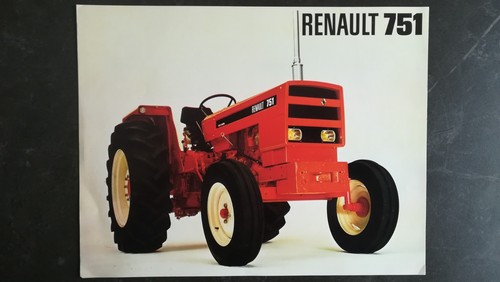 Brochure tracteur renault - brochure,
