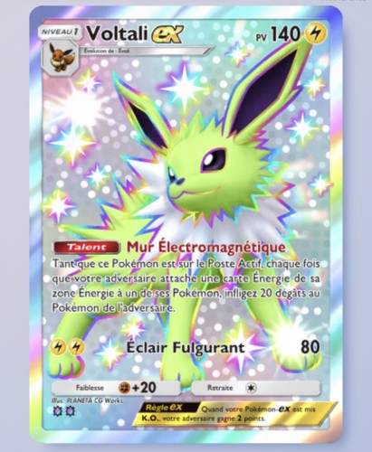 Pokemon tcg pocket - voltali, ex