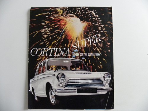 Brochure ford cortina consul - ford,