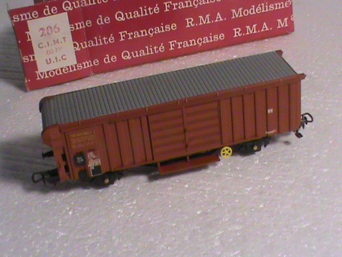 Wagon tombereau rma 206 wag - ho, 206/wag