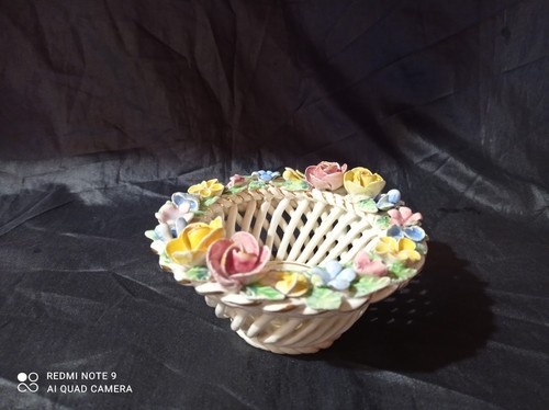 Coupelle porcelaine tressée