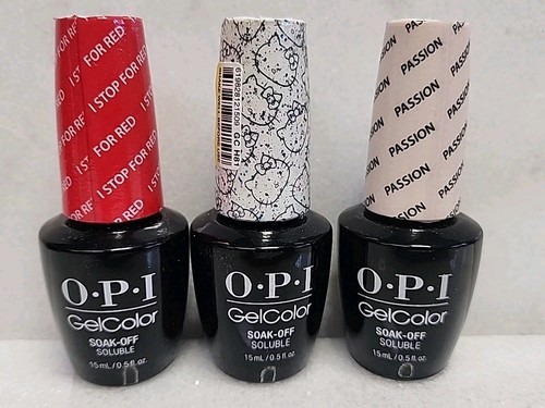 Set opi gelcolor soak - opi, soak-off
